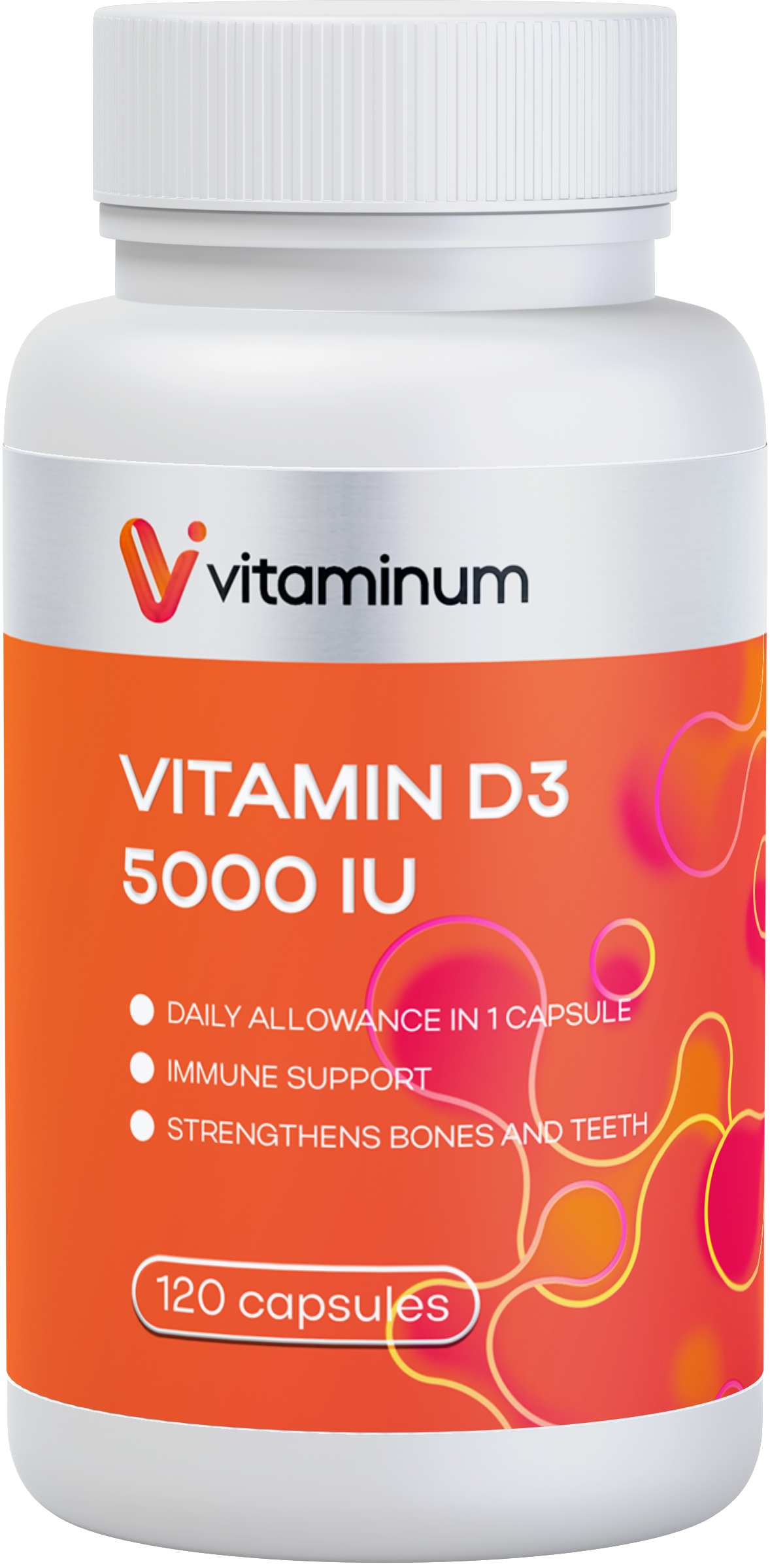  Vitaminum ВИТАМИН Д3 (5000 МЕ) 120 капсул 260 мг  в Орске